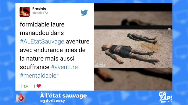 Les internautes en admiration devant Laure Manaudou dans A l'Etat sauvage avec Mike Horn !