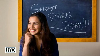 Rani Mukerji's COMEBACK film 'Hichki' begins shoot