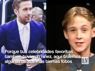 Fotos de celebridades cuando eran pequeñas