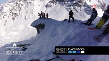Adrénaline - Ski : Le run de Léo Slemett sur l'Xtreme Verbier 2017 en caméra embarquée