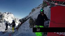 Adrénaline - Ski : Le run vainqueur de Reine Barkered sur l'Xtreme Verbier en caméra embarquée