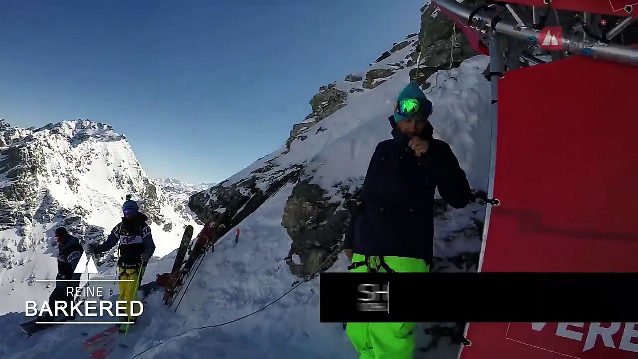 Adrénaline - Ski : Le run vainqueur de Reine Barkered sur l'Xtreme Verbier en caméra embarquée