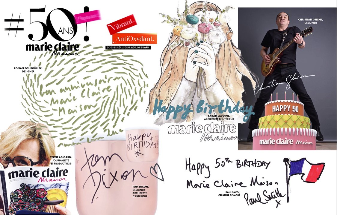 Marie Claire Maison fête ses 50 ans dans un numéro collector à ne pas manquer !