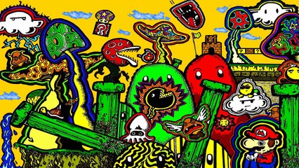 Trippy psychedelic stoner type rap beat