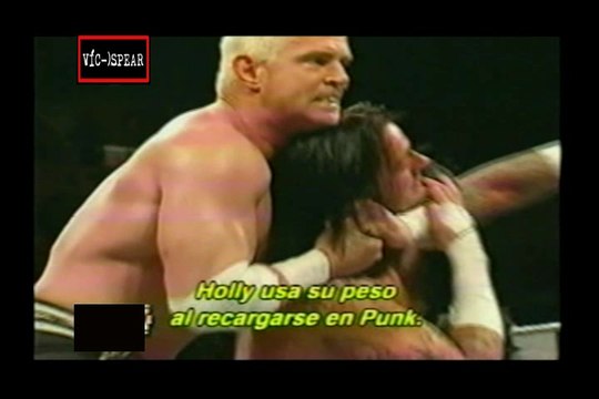 Cm Punk Vs. Hardcore Holly - Ecw 2007 - Subtitulado en Español Latino