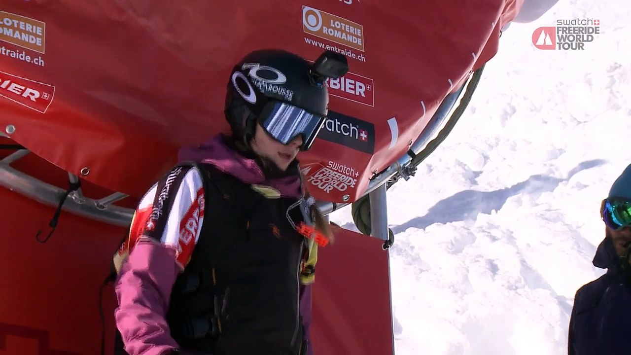 Adrénaline - Snowboard : Le run de Marion Haerty sur l'Xtreme Verbier pour son titre de championne du monde