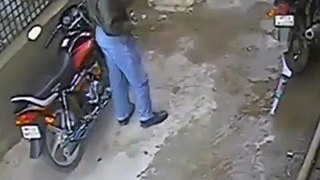 Beware with this Bike thief - HE will be dangerous for you
