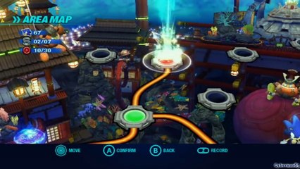 Sonic Colors DLC - Claire's Search of Sherry - Aquarium Park 1