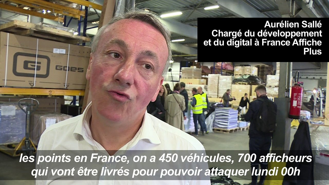 Présidentielle J-19: les affiches électorales sont prêtes