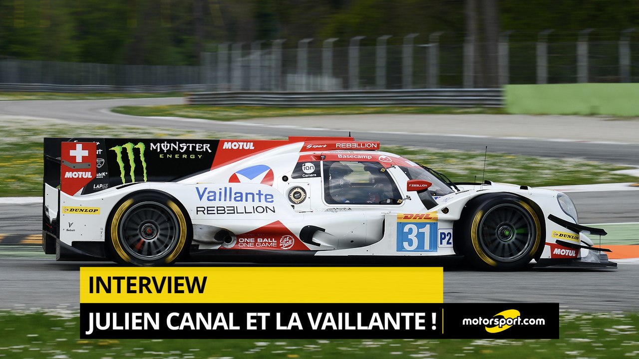 Interview - Julien Canal, nouveau pilote Vaillante !