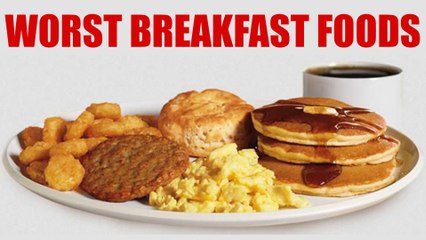 WORST Breakfast Foods & Healthy Alternatives! What to Eat, Weight Loss Tips | Corrina Rachel