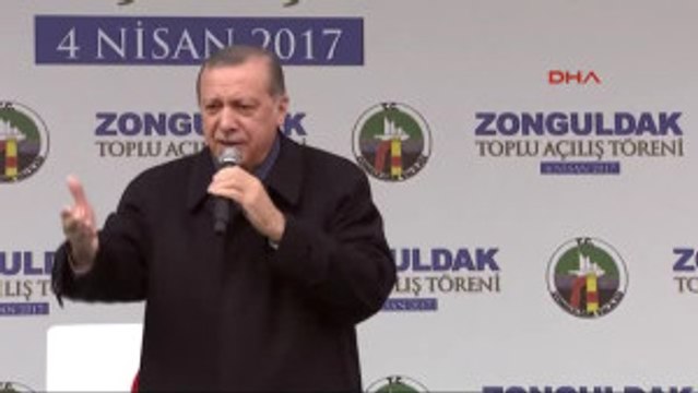 Zonguldak - Cumhurbaşkanı Erdoğan, Zonguldak'taki Toplu Açılış Töreninde Konuştu 3