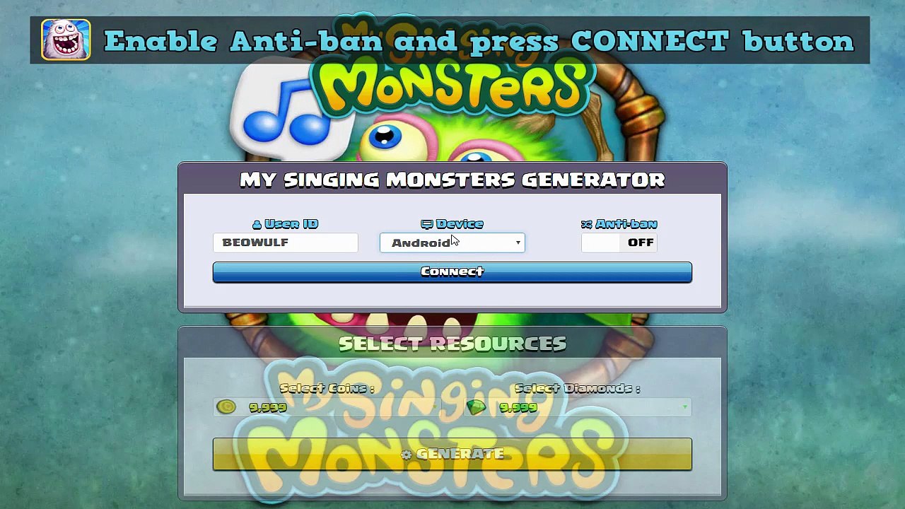My Singing Monsters Cheats / My Singing Monsters Hack Apk ( Working 2017 )