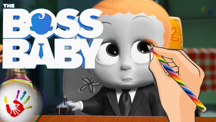 Boss Baby movie 2017 Coloring Pages - Coloring Book Video for Kids