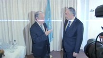 KKTC Cumhurbaşkanı Mustafa Akıncı, BM Genel Sekreteri Antonio Guterres ile Bir Araya Geldi- KKTC...