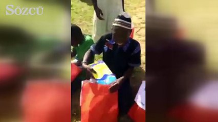 Onları mutlu etmeye bu kadarı yetti...