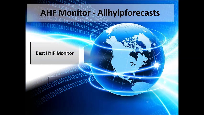 High Yield Investment Program Monitors