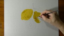 Drawing of some lemons - How to draw 3D Art-CGhsss8