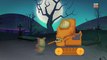Scary Construction Vehicle _ Halloween cars and trucks _ Cars For Children-8TNtcr