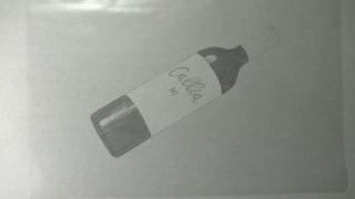 3D Art - Drawing of a Bottle of Callia-iz