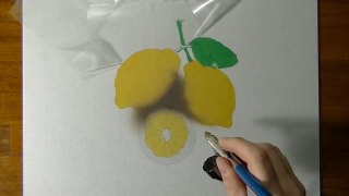 Drawing of some lemons - How to draw 3D Art-CGhsss8WW