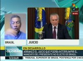Analista revisa el tema de la posible destitución del pdte. de Brasil