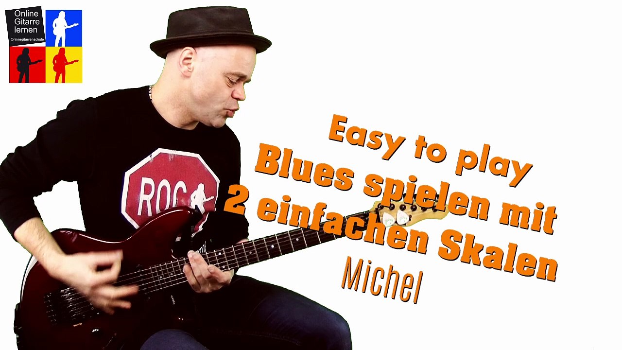 Blues spielen mit 2 einfachen Skalen Gitarre lernen