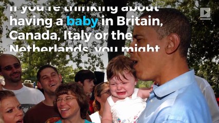 Babies apparently cry more in the UK than in Germany