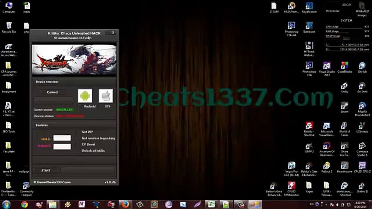 Kritika Hack Tool and Cheats Unlimited Gold Karats  UPDATED 100% WORKING[FREE]1