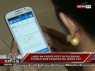 SONA: Labis na pagpo-post sa facebook, posible raw kainisan ng ibang tao