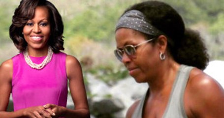 Michelle Obama'nın Doğal Haliyle Çekilen Fotoğrafı Çok Beğenildi