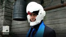 Engineer spent 7 months building an epic cyborg ninja helmet