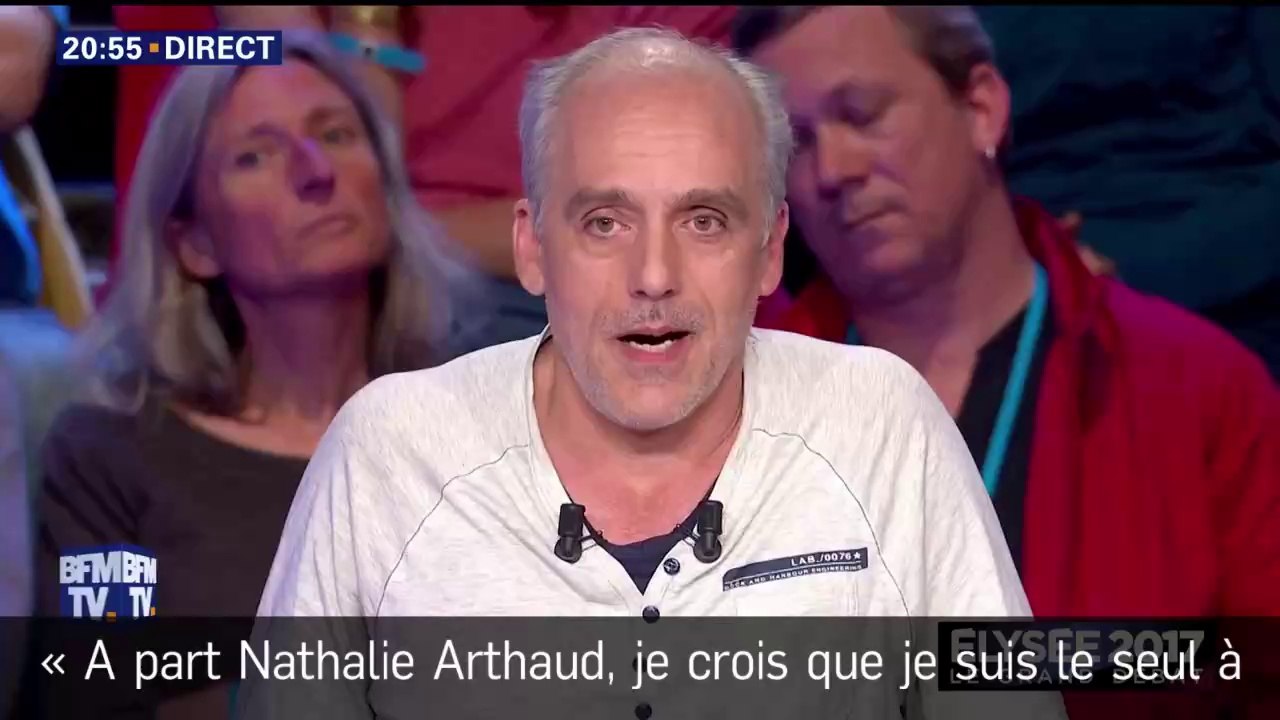 2e débat de la présidentielle : Poutou tacle les «politiciens corrompus, qui se reconnaîtront ici»