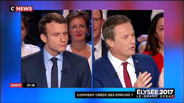 Nicolas Dupont-Aignan à Emmanuel Macron: Vous êtes un peu amnésique... C'est jamais vous les responsable