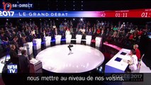 2e débat de la présidentielle : François Fillon propose plus de «liberté»