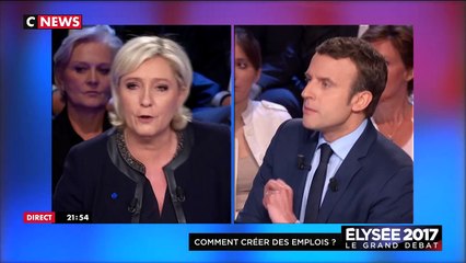 E. Macron à M. Le Pen "Vous ressortez les mensonges qu'on entendait dans la bouche de votre père"