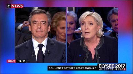 M. Le Pen à F. Fillon : "Le moins que l'on puisse dire c'est que vous n'êtes pas un visionnaire"