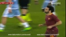 Mohamed Salah 2 nd Goal AS Roma 3 - 2 Lazio Coppa Italia 4-4-2017