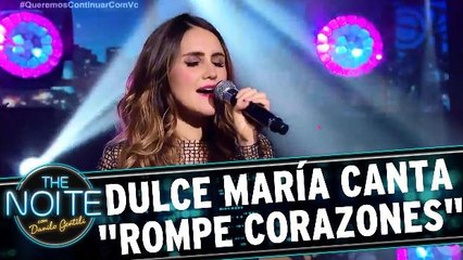 Dulce María canta `Rompe Corazones`