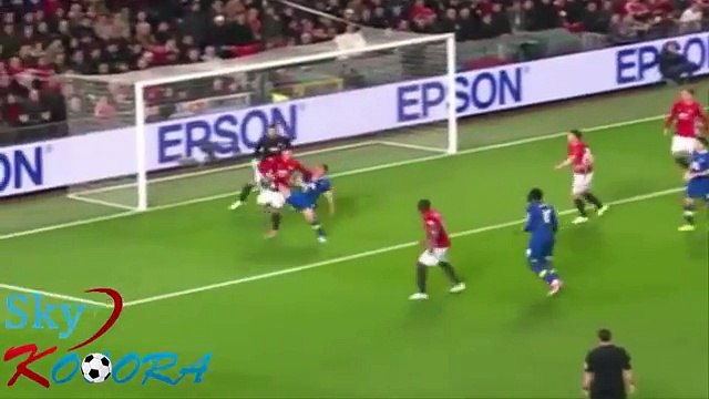 أهداف مانشستر يونايتد 1-1 إيفرتون بتعليق رؤوف بن خليف 4_4_2017