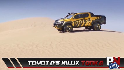 This Life-Size Toyota Hilux Tonka Truck Is A Toy For Adults