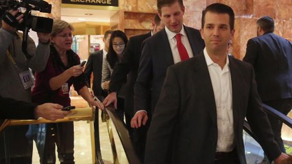 Eric Trump Says Nepotism Is A Factor of Life