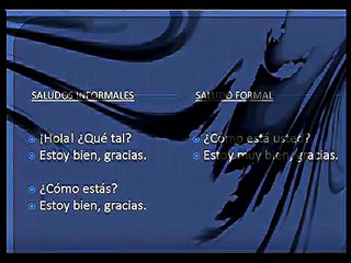 Greetings and goodbyes with natives let's see