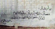 İdlib'de Duvara Yazılan Yazı Acı Çeken Suriyelilerin Hislerini Anlatıyor