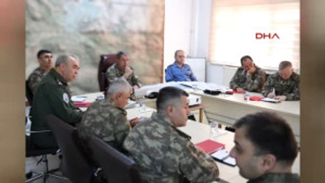 Şırnak Genelkurmay Başkanı ve Kuvvet Komutanları Şırnak'ta