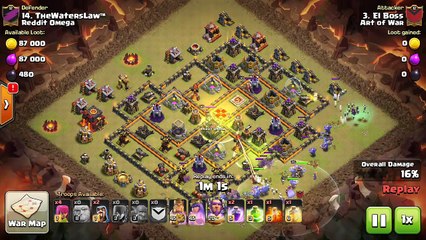 AoW Vs Reddit Omega th11 (El Boss) attacking th10