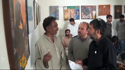 A Talented Pakistani Artist in Jail Became Famous All over the World