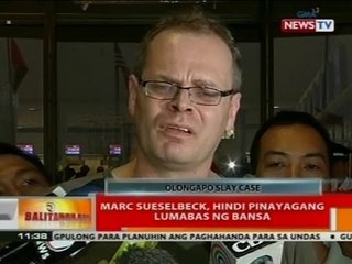 BT: Marc Sueselbeck, hindi pinayagang lumabas ng bansa