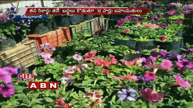 Man Grows Flower Plants And Crops At Secunderabad | ABN Telugu