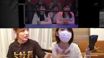 miyawaki sakura and Matsui Jurina react to Tofu pro wrestling ep 10 (eng, cut, mirrored)
